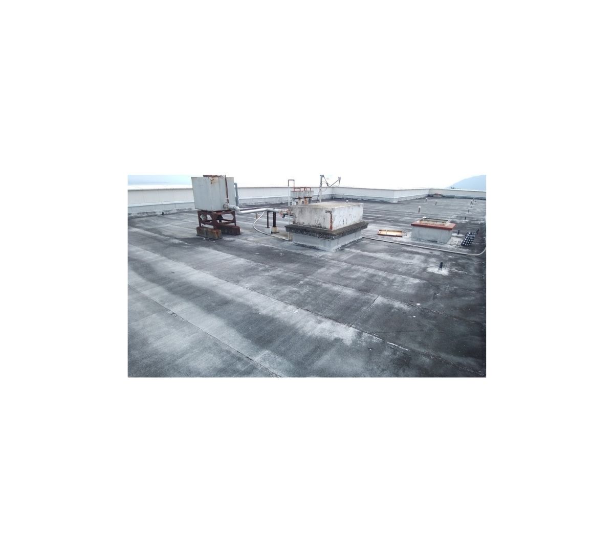 別府市宿泊施設 屋上防水 施工前