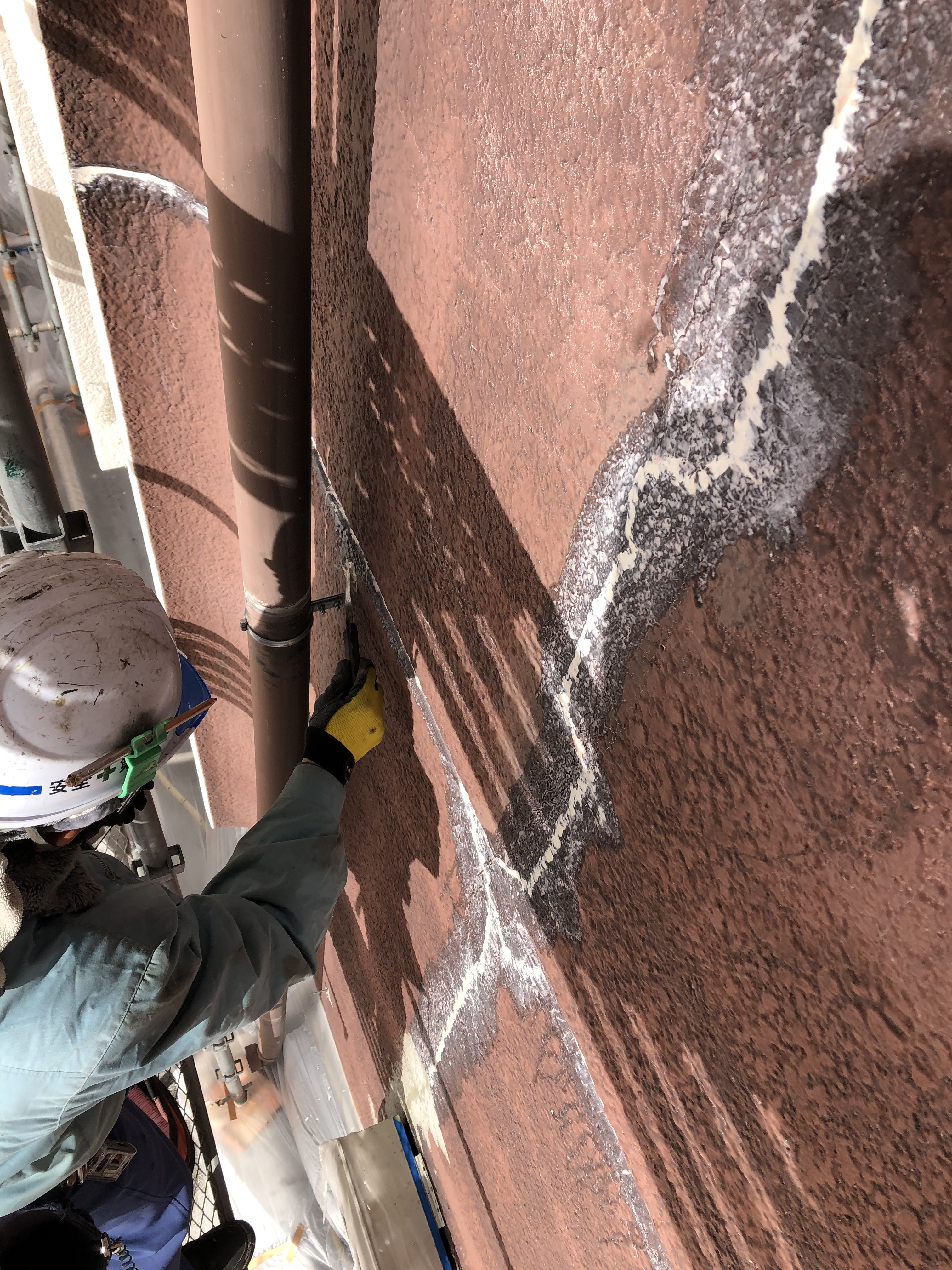 外壁近影 施工前